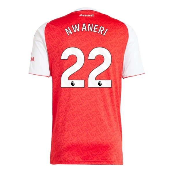 Camisolas Arsenal Nwaneri 22 Equipamento Principal 25/26 Camisolas Arsenal Nwaneri 22 Equipamento Principal 25/26