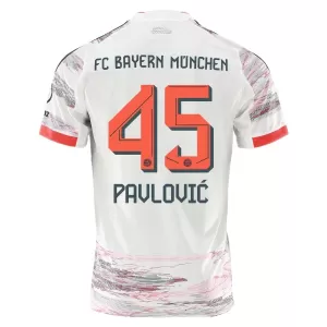 Camisolas FC Bayern de Munique Aleksandar Pavlovic 45 Equipamento Alternativo 25/26