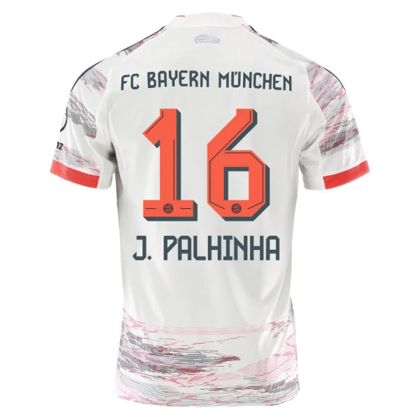 Camisolas FC Bayern de Munique J. Palhinha 16 Equipamento Alternativo 25/26