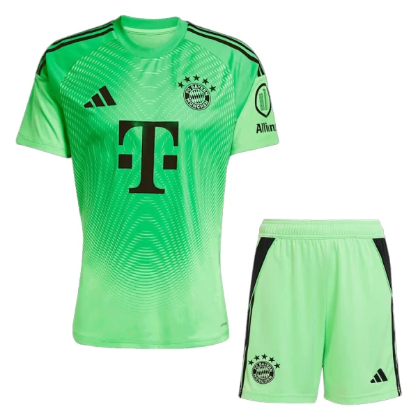 Camisolas Guarda Redes FC Bayern de Munique Criança 25/26 Verde
