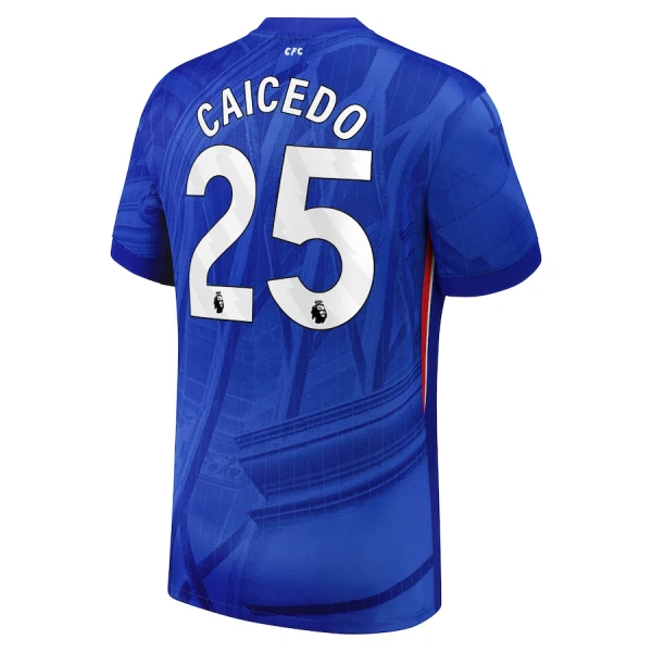 Camisolas Chelsea Caicedo 25 Equipamento Principal 25/26