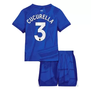 Camisolas Chelsea Cucurella 3 Criança Equipamento Principal 25/26 Camisolas Chelsea Cucurella 3 Criança Equipamento Principal 25/26