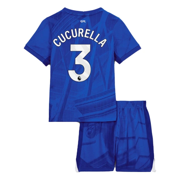 Camisolas Chelsea Cucurella 3 Criança Equipamento Principal 25/26