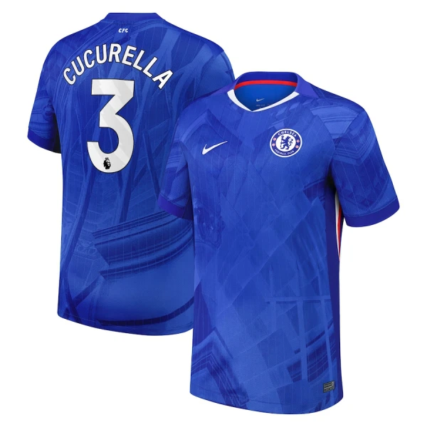 Camisolas Chelsea Cucurella 3 Equipamento Principal 25/26