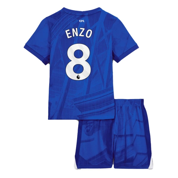 Camisolas Chelsea Enzo Fernández 8 Criança Equipamento Principal 25/26 Camisolas Chelsea Enzo Fernández 8 Criança Equipamento Principal 25/26