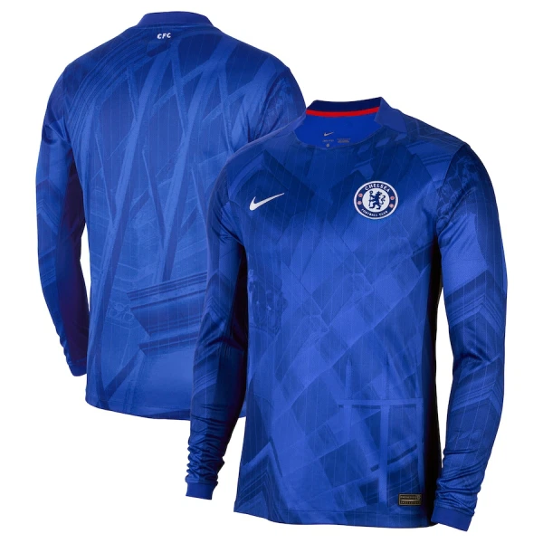 Camisolas Chelsea Equipamento Principal 25/26 Manga Comprida