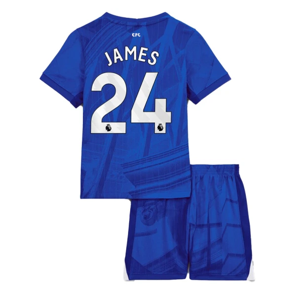 Camisolas Chelsea James 24 Criança Equipamento Principal 25/26