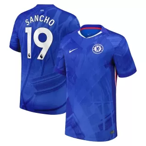 Camisolas Chelsea Sancho 19 Equipamento Principal 25/26 Camisolas Chelsea Sancho 19 Equipamento Principal 25/26