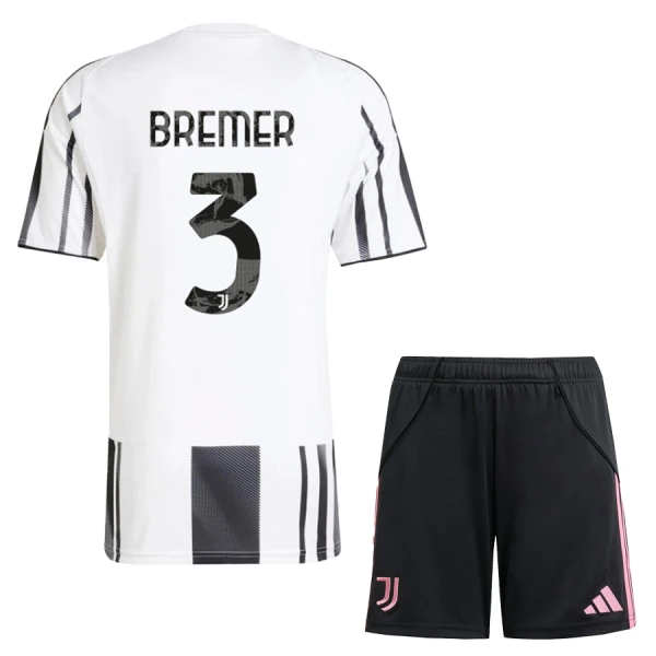 Camisolas Juventus Bremer 3 Criança Equipamento Principal 25/26