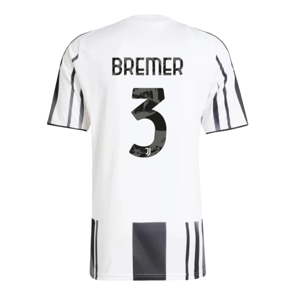 Camisolas Juventus Bremer 3 Equipamento Principal 25/26 Camisolas Juventus Bremer 3 Equipamento Principal 25/26