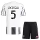 Camisolas Juventus Locatelli 5 Criança Equipamento Principal 25/26 Camisolas Juventus Locatelli 5 Criança Equipamento Principal 25/26