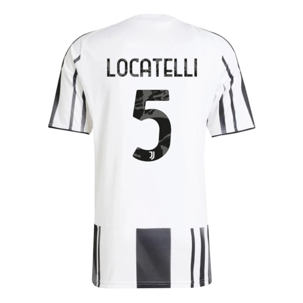 Camisolas Juventus Locatelli 5 Equipamento Principal 25/26 Camisolas Juventus Locatelli 5 Equipamento Principal 25/26