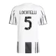 Camisolas Juventus Locatelli 5 Equipamento Principal 25/26 Camisolas Juventus Locatelli 5 Equipamento Principal 25/26