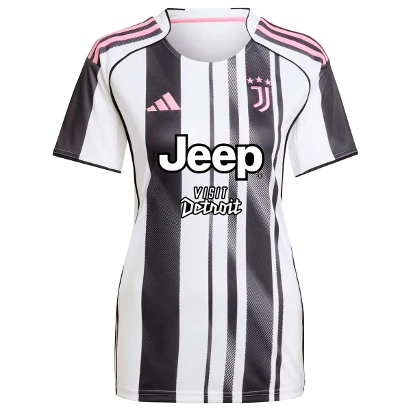 Camisolas Juventus Mulher Equipamento Principal 25/26 Camisolas Juventus Mulher Equipamento Principal 25/26