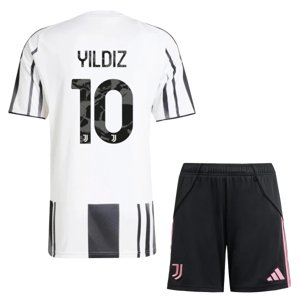 Camisolas Juventus Yildiz 10 Criança Equipamento Principal 25/26 Camisolas Juventus Yildiz 10 Criança Equipamento Principal 25/26
