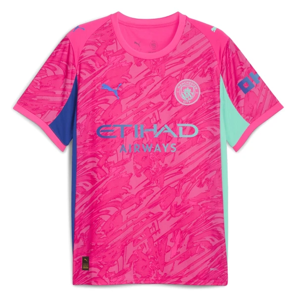 Camisolas Guarda Redes Manchester City 25/26 Rosa