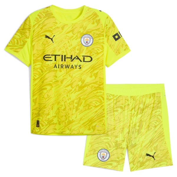 Camisolas Guarda Redes Manchester City Criança 25/26 Amarelo Camisolas Guarda Redes Manchester City Criança 25/26 Amarelo