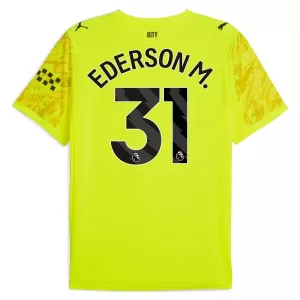 Camisolas Guarda Redes Manchester City Ederson Moraes M. 31 25/26 Amarelo Camisolas Guarda Redes Manchester City Ederson Moraes M. 31 25/26 Amarelo