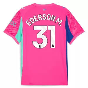 Camisolas Guarda Redes Manchester City Ederson Moraes M. 31 25/26 Rosa Camisolas Guarda Redes Manchester City Ederson Moraes M. 31 25/26 Rosa