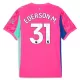 Camisolas Guarda Redes Manchester City Ederson Moraes M. 31 25/26 Rosa
