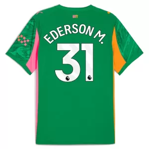 Camisolas Guarda Redes Manchester City Ederson Moraes M. 31 25/26 Verde Camisolas Guarda Redes Manchester City Ederson Moraes M. 31 25/26 Verde