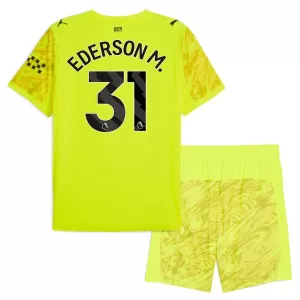 Camisolas Guarda Redes Manchester City Ederson Moraes M. 31 Criança 25/26 Amarelo Camisolas Guarda Redes Manchester City Ederson Moraes M. 31 Criança 25/26 Amarelo