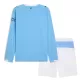 Camisolas Manchester City Criança Equipamento Principal 25/26 Manga Comprida