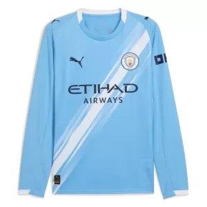 Camisolas Manchester City Equipamento Principal 25/26 Manga Comprida Camisolas Manchester City Equipamento Principal 25/26 Manga Comprida