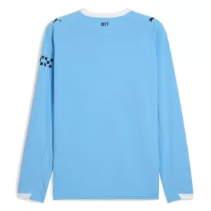 Camisolas Manchester City Equipamento Principal 25/26 Manga Comprida