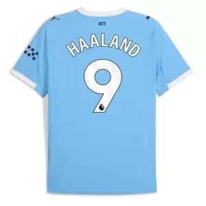 Camisolas Manchester City Erling Haaland 9 Equipamento Principal 25/26 Camisolas Manchester City Erling Haaland 9 Equipamento Principal 25/26
