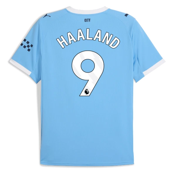 Camisolas Manchester City Erling Haaland 9 Equipamento Principal 25/26