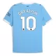 Camisolas Manchester City Jack Grealish 10 Equipamento Principal 25/26 Camisolas Manchester City Jack Grealish 10 Equipamento Principal 25/26