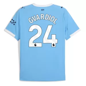 Camisolas Manchester City Josko Gvardiol 24 Equipamento Principal 25/26 Camisolas Manchester City Josko Gvardiol 24 Equipamento Principal 25/26