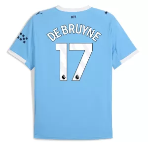 Camisolas Manchester City Kevin De Bruyne 17 Equipamento Principal 25/26 Camisolas Manchester City Kevin De Bruyne 17 Equipamento Principal 25/26