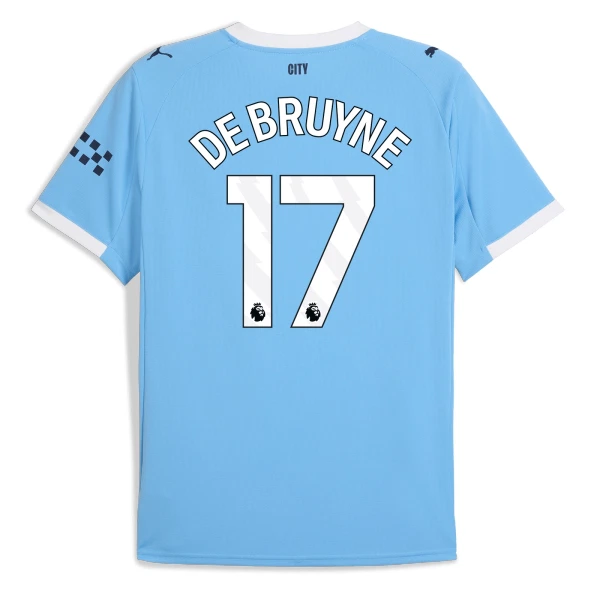 Camisolas Manchester City Kevin De Bruyne 17 Equipamento Principal 25/26