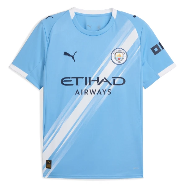 Camisolas Manchester City Kevin De Bruyne 17 Equipamento Principal 25/26
