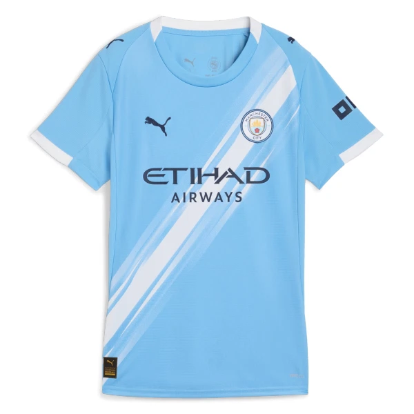 Camisolas Manchester City Mulher Equipamento Principal 25/26