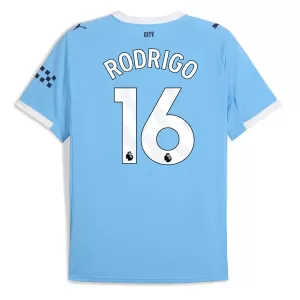 Camisolas Manchester City Rodrigo Hernández 16 Equipamento Principal 25/26 Camisolas Manchester City Rodrigo Hernández 16 Equipamento Principal 25/26