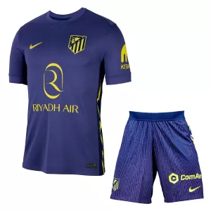 Camisolas Atlético Madrid Criança Equipamento Alternativo 25/26