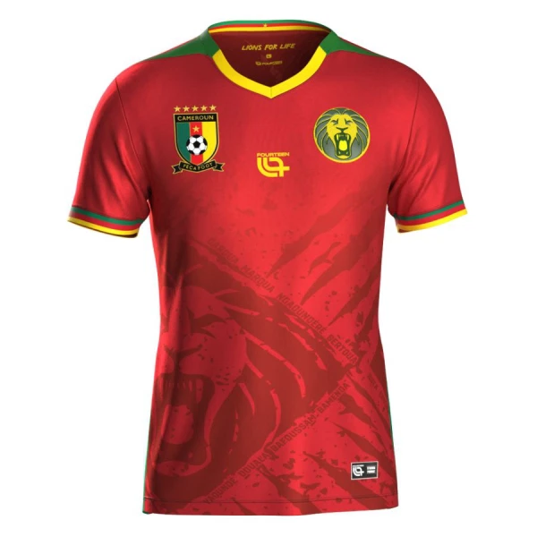 Camisolas Camarões Criança Equipamento Alternativo 2025