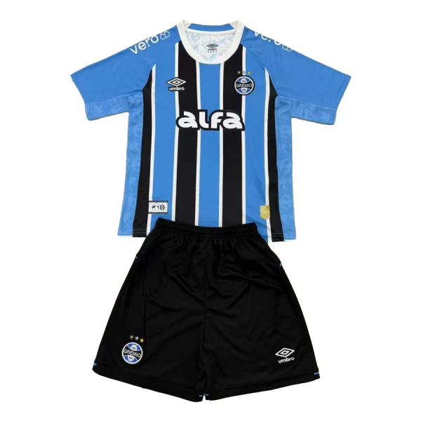 Camisolas Grêmio FBPA Criança Equipamento Principal 25/26 Camisolas Grêmio FBPA Criança Equipamento Principal 25/26