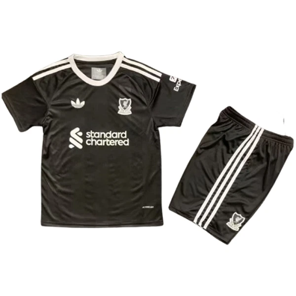 Camisolas Guarda Redes Liverpool Criança 25/26 Preto