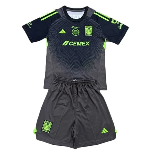 Camisolas Guarda Redes Tigres UANL Criança 25/26 Preto Camisolas Guarda Redes Tigres UANL Criança 25/26 Preto
