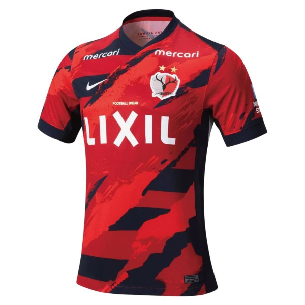 Camisolas Kashima Antlers Equipamento Principal 25/26 Camisolas Kashima Antlers Equipamento Principal 25/26
