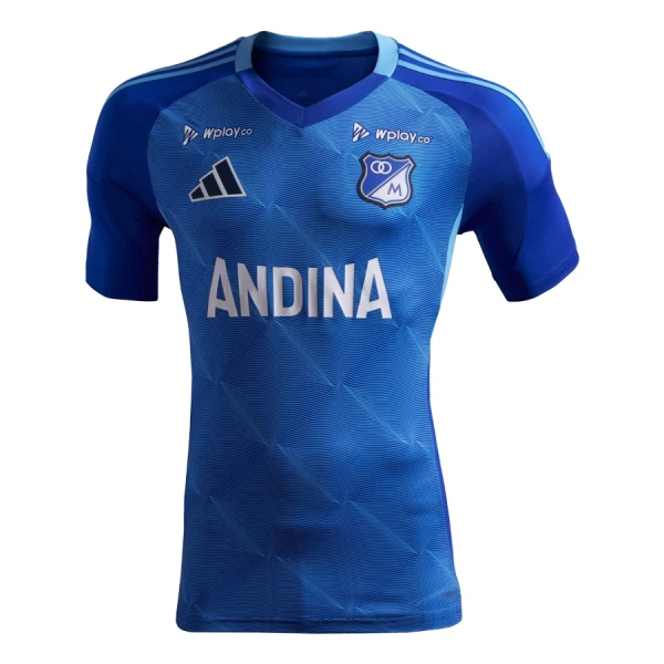 Camisolas Millonarios Equipamento Principal 25/26