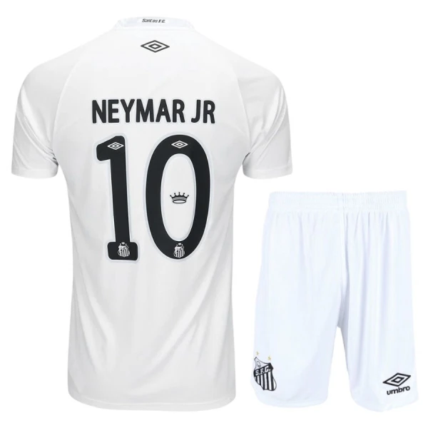 Camisolas Santos FC Neymar JR 10 Criança Equipamento Principal 25/26 Camisolas Santos FC Neymar JR 10 Criança Equipamento Principal 25/26