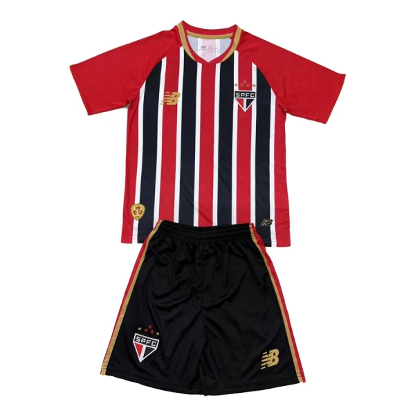 Camisolas São Paulo Criança Equipamento Alternativo 25/26