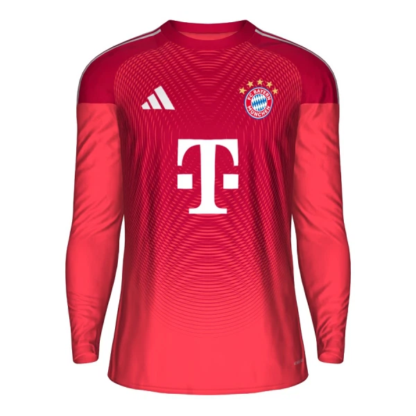 Camisolas Guarda Redes FC Bayern de Munique 25/26 Manga Comprida Vermelho
