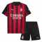 Camisolas AC Milan Criança Equipamento Principal 25/26