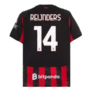 Camisolas AC Milan Reijnders 14 Equipamento Principal 25/26